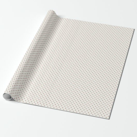 Mini Rosebud Veld Cadeaupapier (Uitgerold)