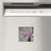 Mini Roze Bloemen met stenen Magneet (Insitu (Vaatwasser))