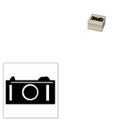 Mini rubber stempel camera (Gestempeld)