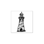 Mini rubberstempel vuurtoren, oceaan, zee, zee (Afrduk)