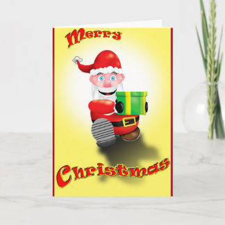 Mini Santa Feestdagen Kaart