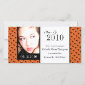 Mini Schedelkaarten voor afstudeeraankondiging fot Aankondiging (Voorkant)