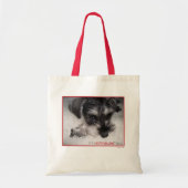 Mini Schnauer Pup Tote Bag (Voorkant)