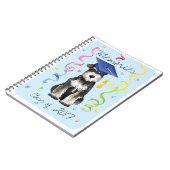 Mini Schnauzer Afstuderen Notitieboek (Linkerzijde)