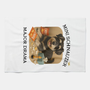 Mini Schnauzer Hondenliefhebbers Theedoek