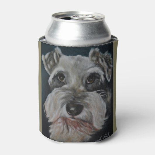 Mini Schnauzer Koeler (Blikje Voorkant)