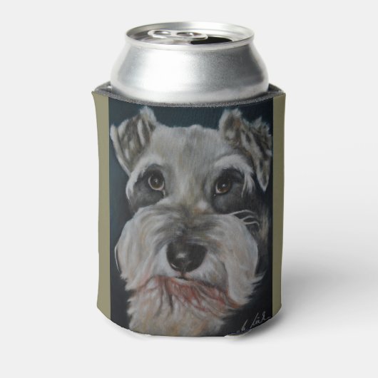 Mini Schnauzer Koeler (Blikje Achterkant)