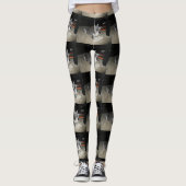 Mini_Schnauzer leggen Leggings (Voorkant)
