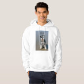 mini schnauzer-liefde w pic hoodie (Voorkant volledig)
