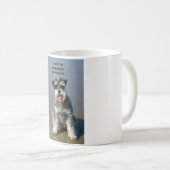 mini schnauzer-liefde w pic koffiemok (Voorkant rechts)