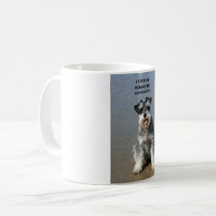 mini schnauzer-liefde w pic koffiemok