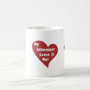 Mini Schnauzer Love Coffe Mok