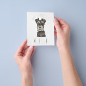 Mini Schnauzer Mam Shirt Mini Schnauzer Mama Flyer (Hand)