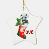 Mini Schnauzer Ornament (Links)