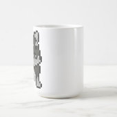 Mini Schnauzer Pixel Art Mok (Center)