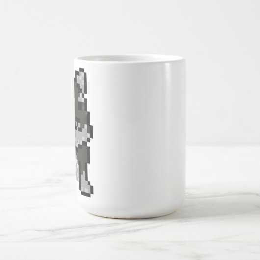 Mini Schnauzer Pixel Art Mok (Center)