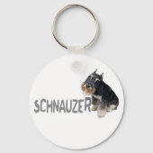 Mini Schnauzer Sleutelhanger (Voorkant)