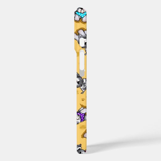 Mini Schnauzer Sunshine Case-Mate iPhone Case (Achterkant / Links)