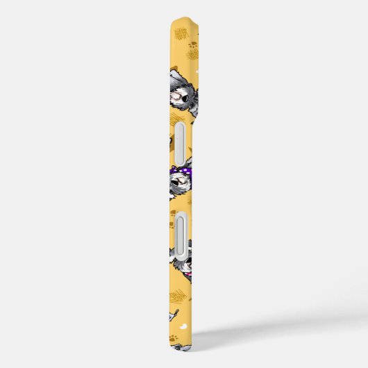 Mini Schnauzer Sunshine Case-Mate iPhone Case (Achterkant / Rechts)