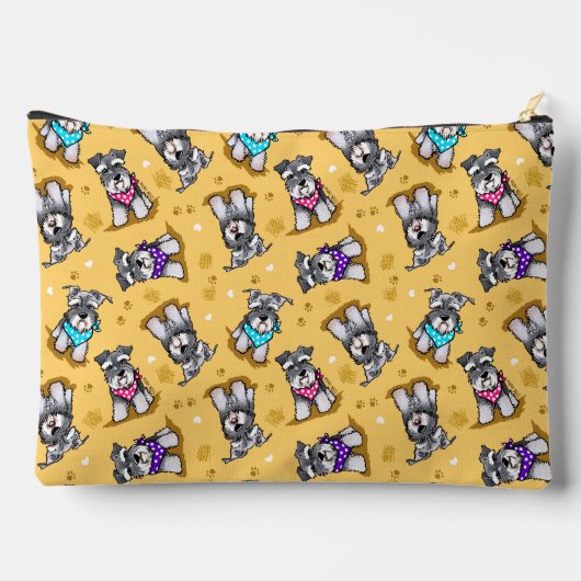 Mini Schnauzer Sunshine KiniArt Etui (Achterkant)