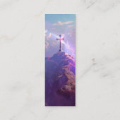 Mini Schrift Bladwijzer / Pasen Kaart invoegen Contactkaartje (Voorkant)