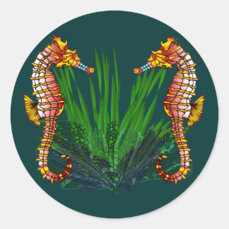 Mini Sequaruium Peeks Zee Paard Stickers