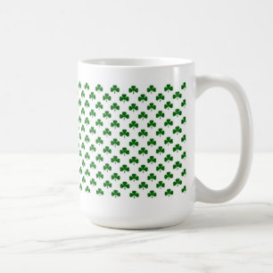 Mini shamrocks-mok voor St. Patrick's Day Koffiemok
