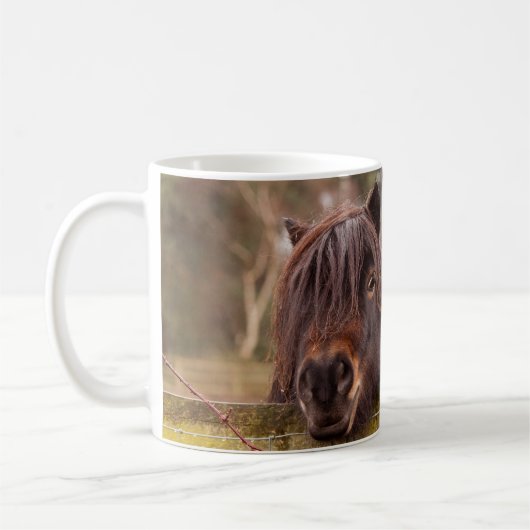 mini Shetland, grote persoonlijkheidsmok Koffiemok (Links)