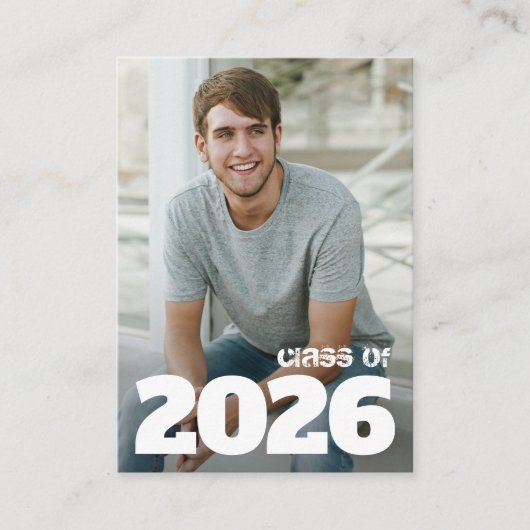 MINI Size Glossy Fotodiploma Uitnodigingen (Voorkant)