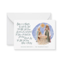 MINI SIZE Nativiteitsscène weg in een woedende fee