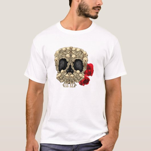 Mini Skeletons Suikerhuid T-shirt (Voorkant)