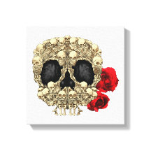 Mini-skeletten suikerschedel