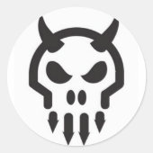 mini-skully sticker (Voorkant)