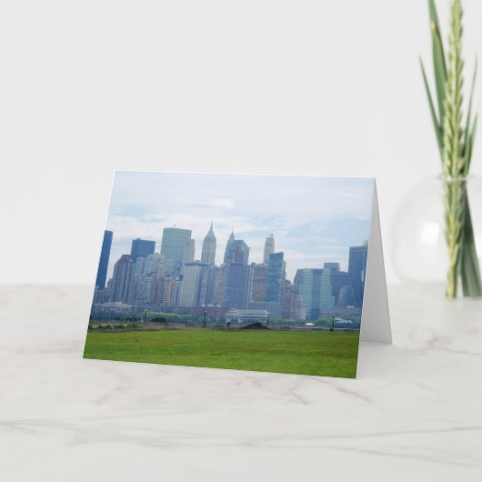 Mini Skyline (leeg wenskaart) Kaart (Voorkant)