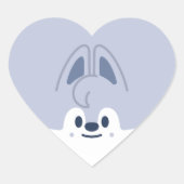 MINI SKZOO ★ Wolf Chan Hart Sticker (Voorkant)
