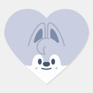 MINI SKZOO ★ Wolf Chan Hart Sticker
