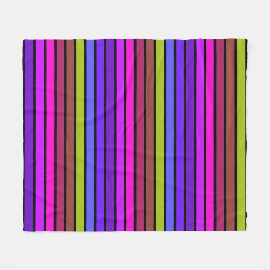 Mini Spectrum 2 Fleece Deken (Voorkant (Horizontaal))