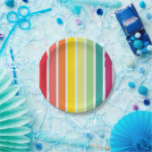 Mini Spectrum Papieren Bordje (Feest)