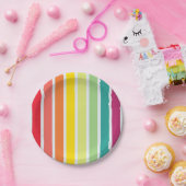 Mini Spectrum Papieren Bordje (Feest)