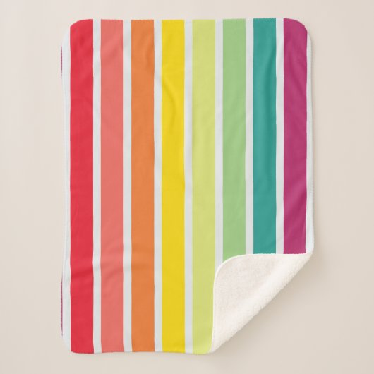 Mini Spectrum Sherpa Deken (Voorkant)