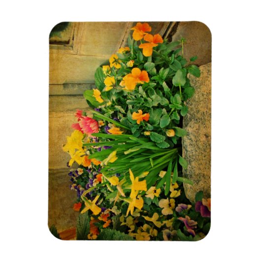 Mini Springtime Garden Magneet (Verticaal)