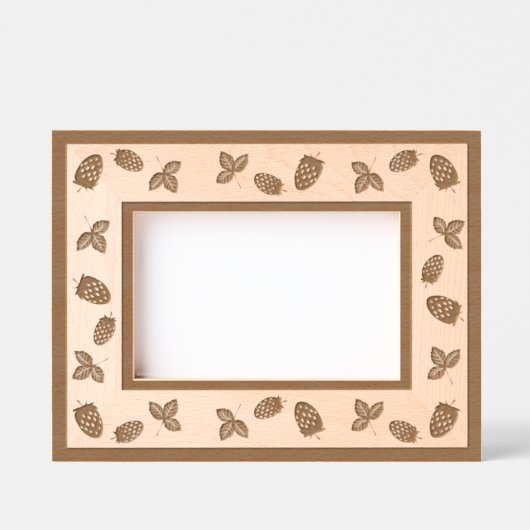 Mini Strawberries Gegraveerde Lijstjes (Voorkant)