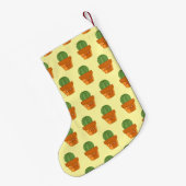 Mini Succulent Arrangement Kleine Kerstsok (Achterkant (Hangend))