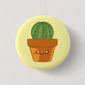 Mini Succulent Arrangement Ronde Button 3,2 Cm (Voorkant)