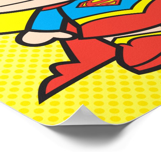 Mini Super meisje Poster (Hoek)