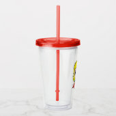 Mini Supergirl Acryl Drinkbeker (Rechts)