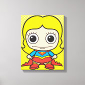 Mini Supergirl Canvas Afdruk (Voorkant)