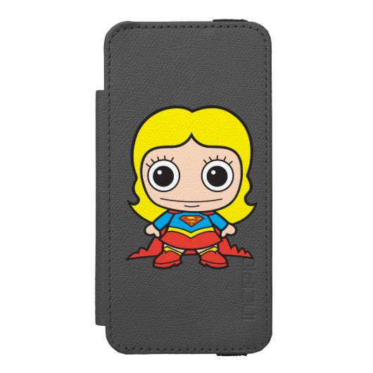 Mini Supergirl Incipio iPhone Portemonnee Hoesje (Voorkant Agenda)
