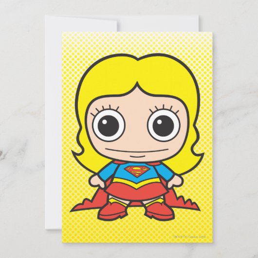 Mini Supergirl Kaart (Voorkant)