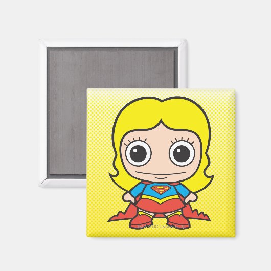 Mini Supergirl Magneet (Voorkant / Achterkant)